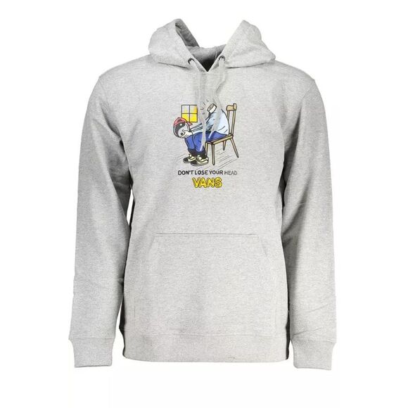 Vans Dont Lose Your Head Hoodie MTE1 Men Gray Sweaters - Picture 1 of 2